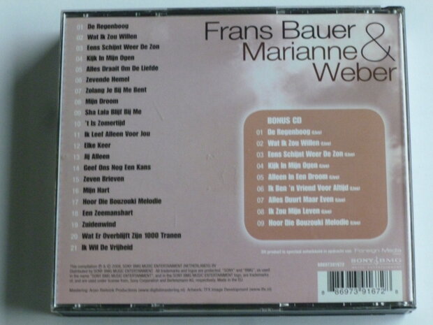 Frans Bauer & Marianne Weber - Hun Grootste Duetten (2 CD)