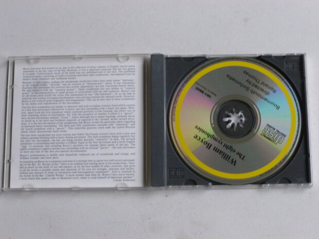 William Boyce - The Eight Symphonies / Ronald Thomas