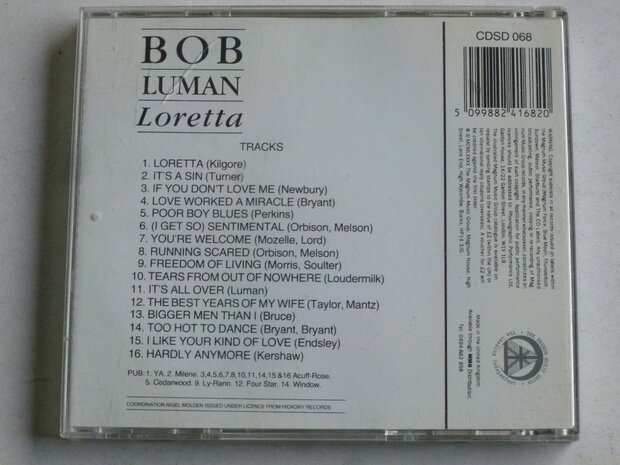 Bob Luman - Loretta