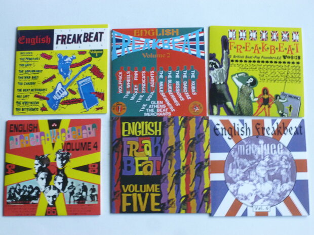 English Freakbeat 1962 - 1969 / volumes 1 to 6 (6 CD)