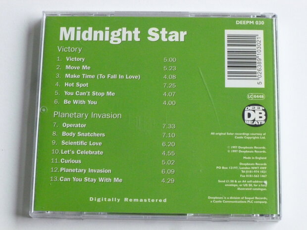 Midnight Star - Victory + Planetary Invasion