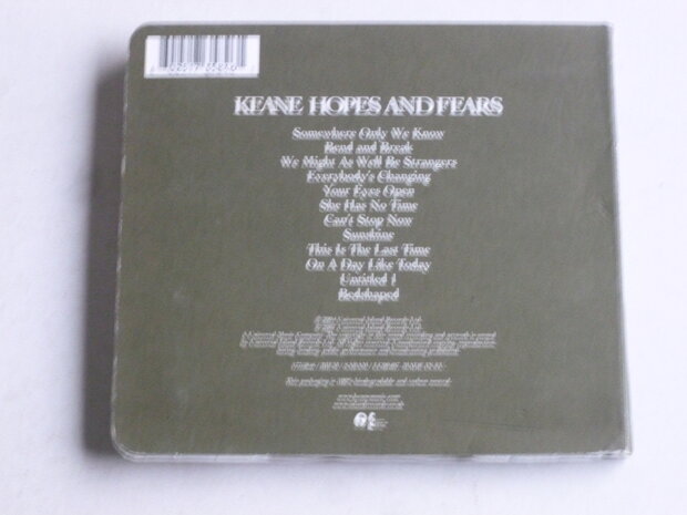 Keane - Hopes and Fears (digipack)
