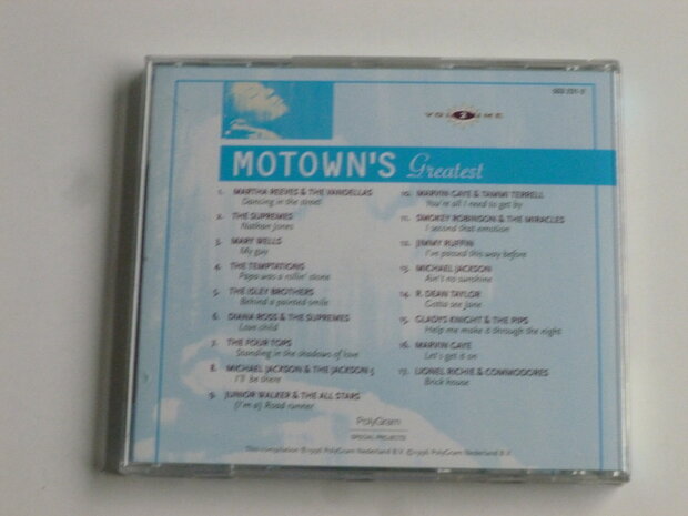 Motown's Greatest volume 2 (The Music Document)