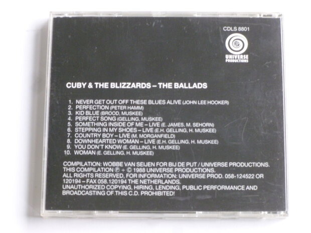 Cuby & The Blizzards - The Ballads