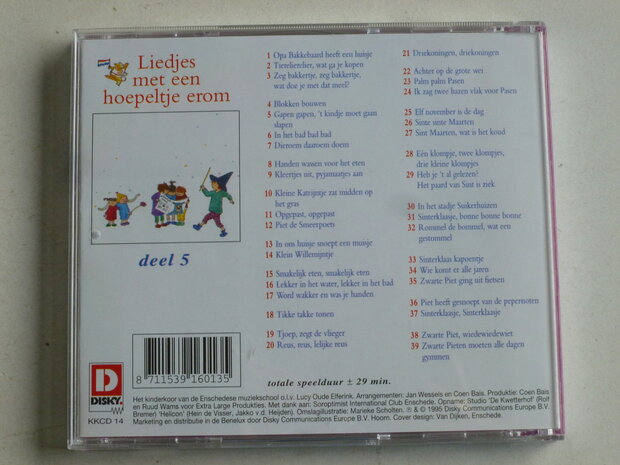 Liedjes met een hoepeltje erom (5 CD)