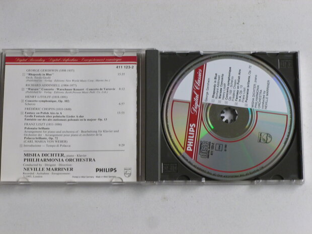 Gershwin - Rhapsody in Blue / Misha Dichter, Neville Marriner