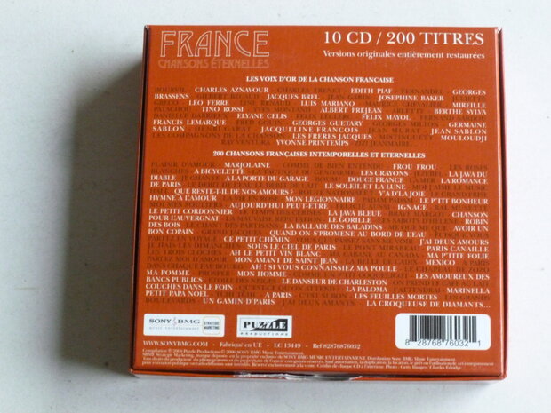 France Chansons Eternelles (10 CD)