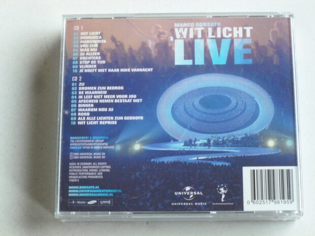 Marco Borsato - Wit Licht Live (2 CD)