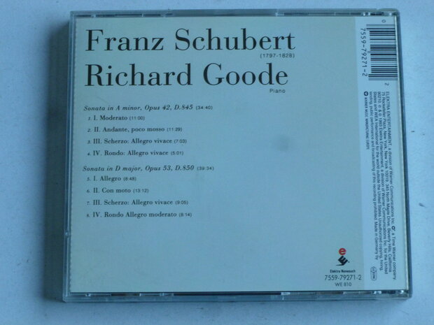 Franz Schubert - Sonatas / Richard Goode