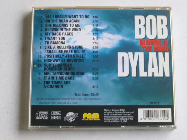 Bob Dylan - Blowing in the Wind