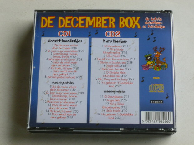 De December Box - De leukste Sinterklaas en Kerstliedjes (2 CD)