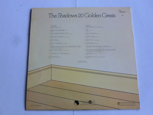 The Shadows - 20 Golden Greats (LP)
