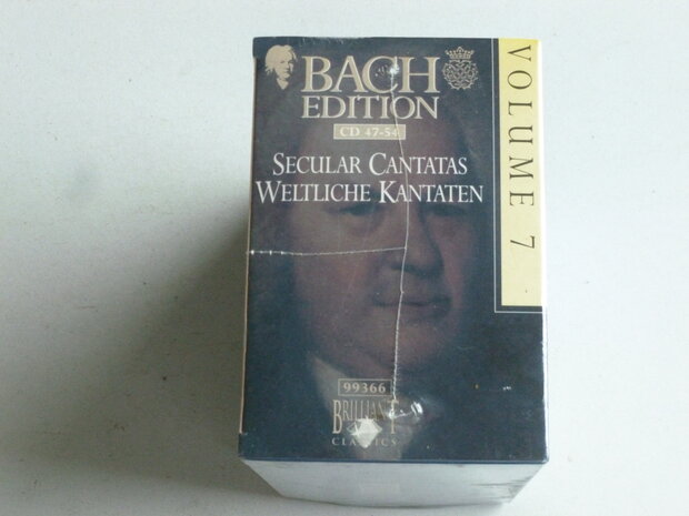Bach - Secular Cantatas / Edith Mathis, Arleen Augar, Lucia Popp, Peter Schreier (8 CD) Nieuw