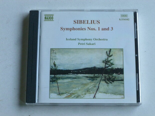Sibelius - Symphonies 1 & 3 / Petri Sakari
