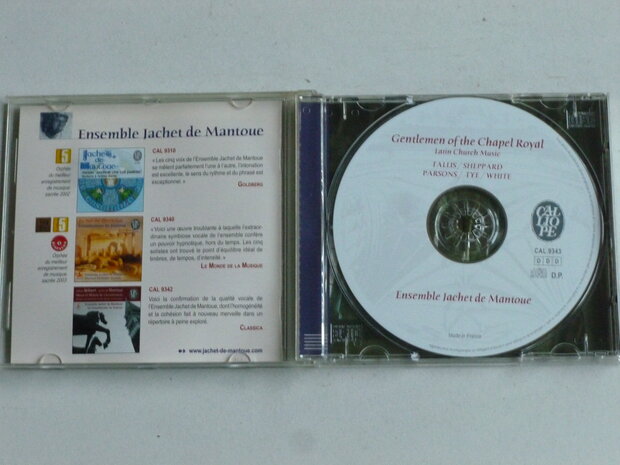 Tallis - Gentlemen of the Chapel Royal / Ensemble Jacket de Mantoue
