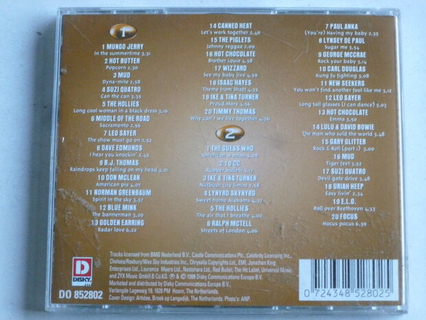 Millennium 40 Hits of  1970-1974 (2 CD)