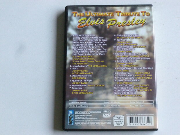 The Ultimate Tribute to Elvis Presley (DVD)