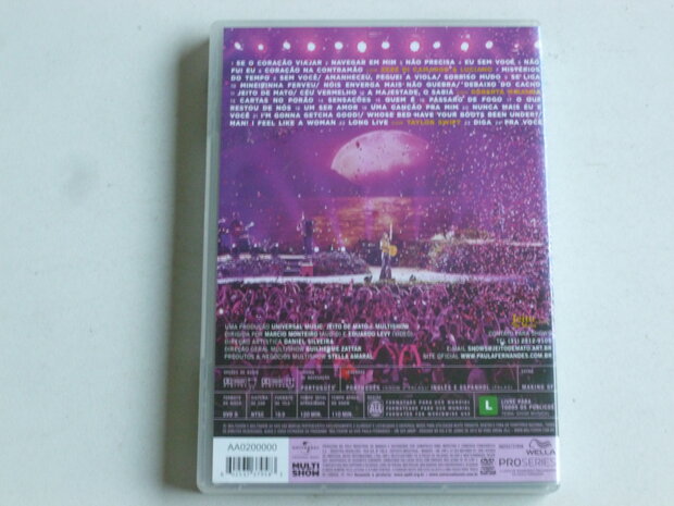 Paula Fernandes - Um ser Amor / Multishow ao vivo (DVD)