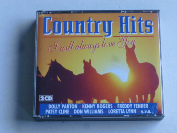 Country Hits - I will always love you (2 CD) mca