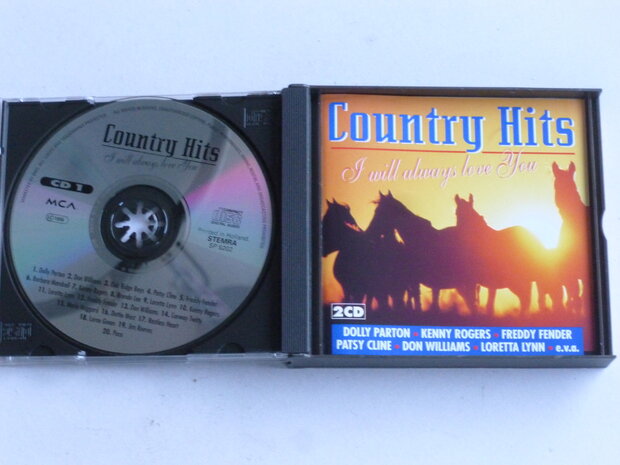 Country Hits - I will always love you (2 CD) mca