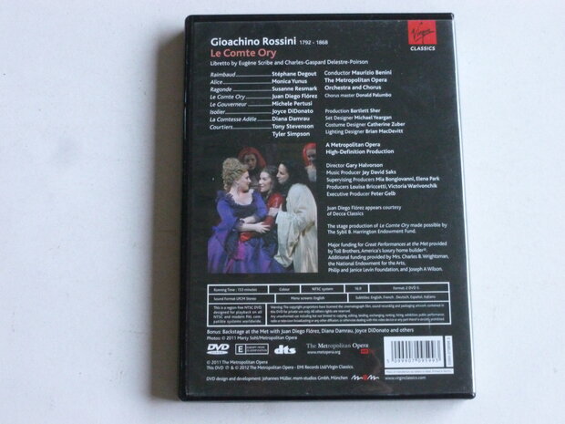 Rossini - Le Comte Ory / Benini, Bartlett Sher (2 DVD)