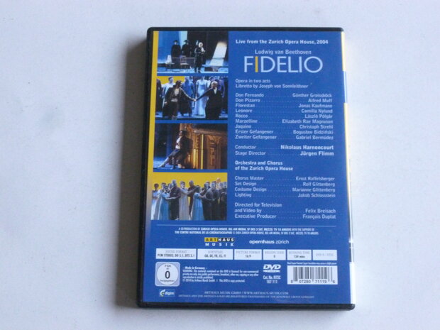 Beethoven - Fidelio / Nylund, Kaufmann, Nikolaus Harnoncourt (DVD)