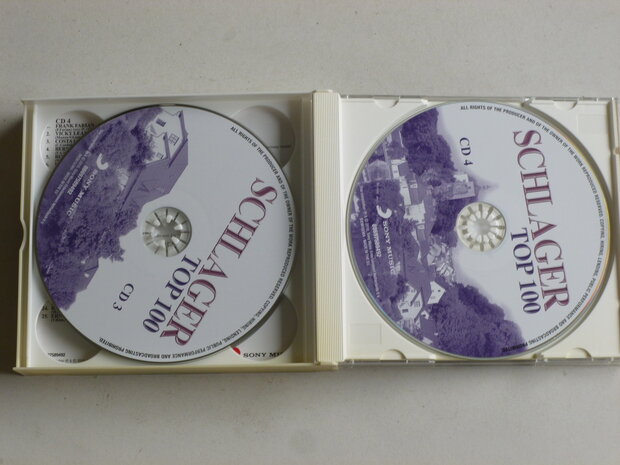Schlager Top 100 (4 CD) sony