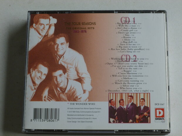 The Four Seasons - The Original Hits / 1962-1976 (2 CD)