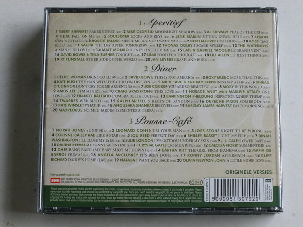 Aan Tafel met de Mooiste Sfeermuziek (3 CD)