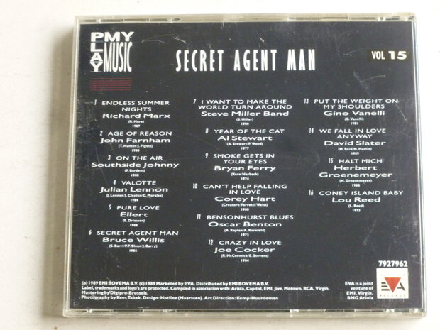 Secret Agent Man - volume 15 (play my music)