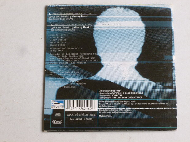 Blondie - Maria (CD Single)