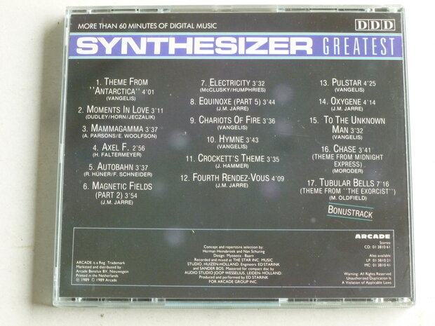 Synthesizer - Greatest (arcade)