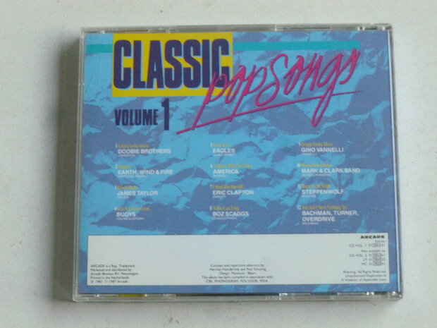 Classic Pop Songs volume 1