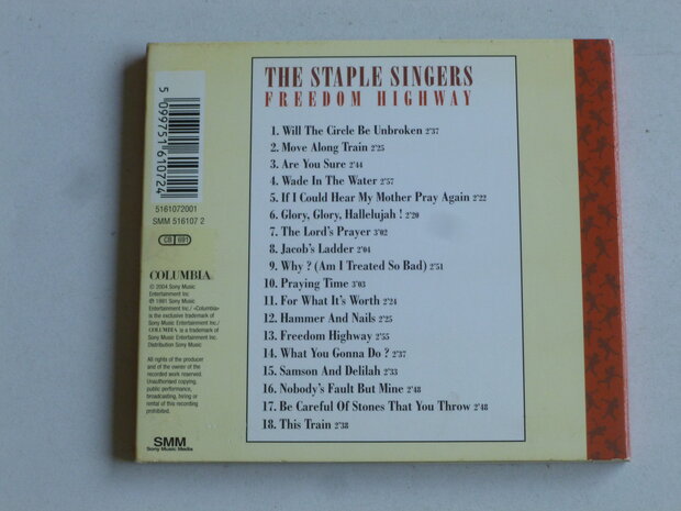 The Staple Singers - Freedom Highway (digipack)