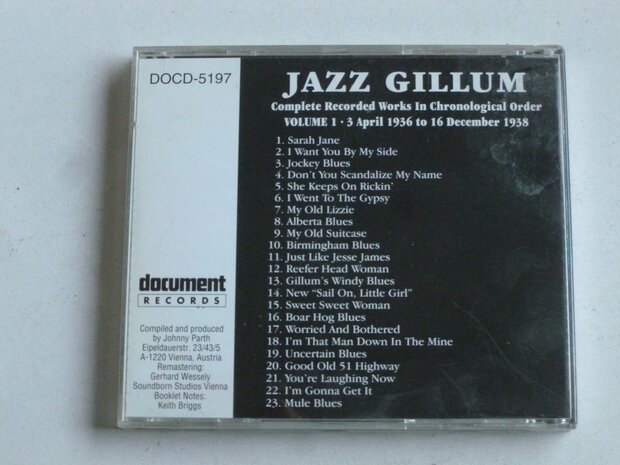 Jazz Gillum - Complete Recorded Works 1936-1949 / volume 1