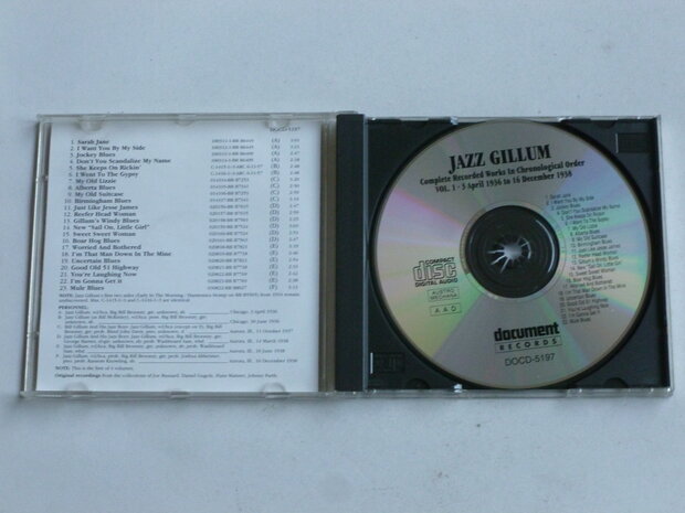 Jazz Gillum - Complete Recorded Works 1936-1949 / volume 1
