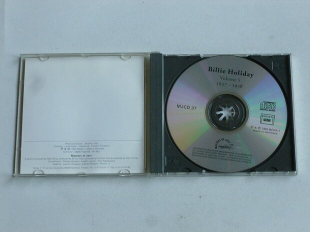Billie Holiday - Volume 5 / 1937-1938