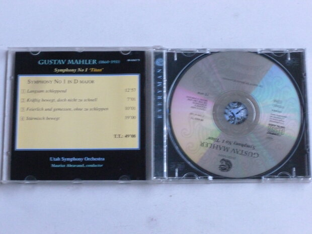 Mahler - Symphony 1 / Maurice Abravanel