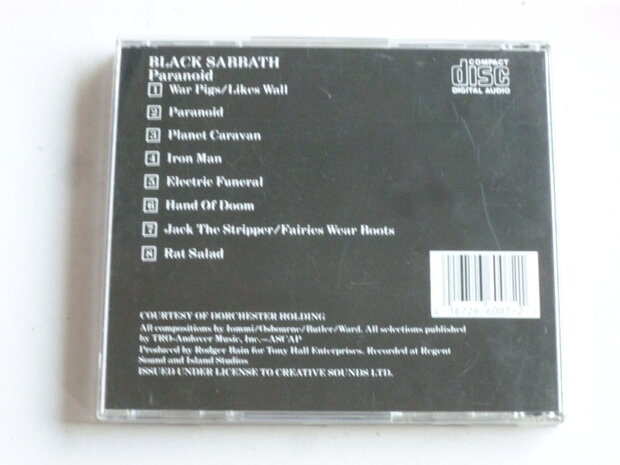 Black Sabbath - Paranoid