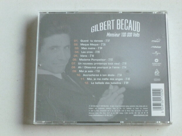 Gilbert Becaud - Monsieur 100000 Volts