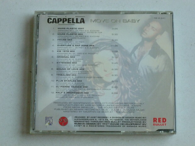 Cappella - Move on Baby (CD Single)