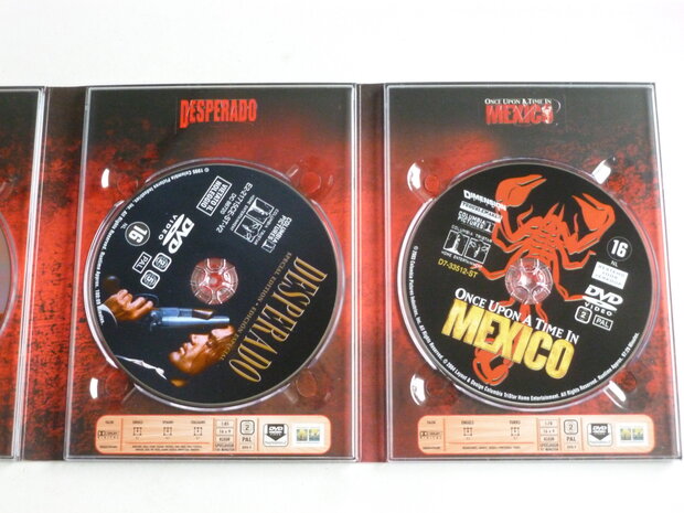Desperado Trilogie - El Mariachi, Desperado, Once upon a time in Mexico (3 DVD)
