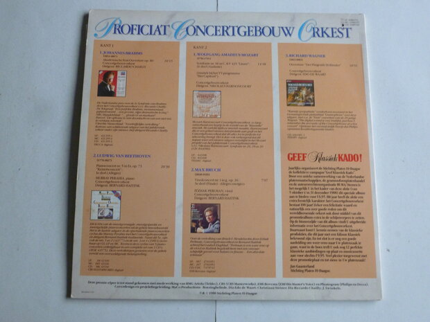 Proficiat Concertgebouw Orkest (LP)