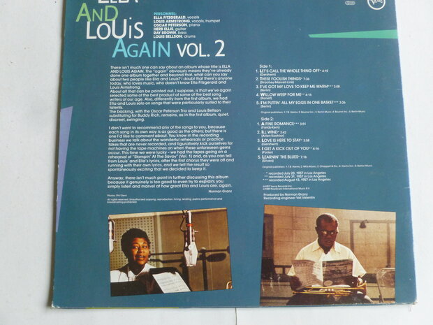 Ella and Louis Again vol.2 (LP)