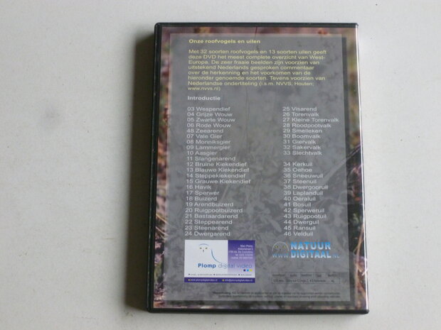 Onze Roofvogels en Uilen (DVD)