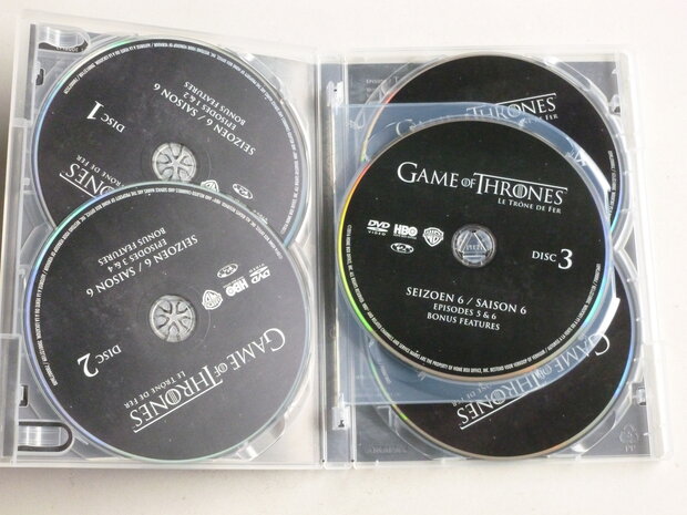 Game of Thrones - Seizoen 6 (5 DVD)