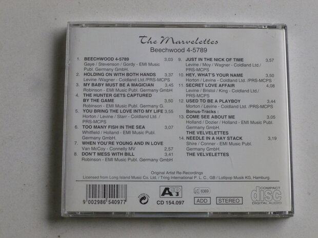 The Marvelettes - Beechwood 4-5789