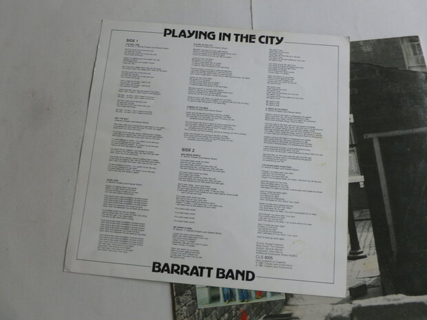 Barratt Band - Playing in the City (LP)
