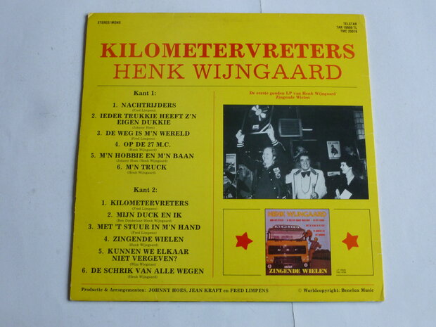 Henk Wijngaard - Kilometervreters (LP)