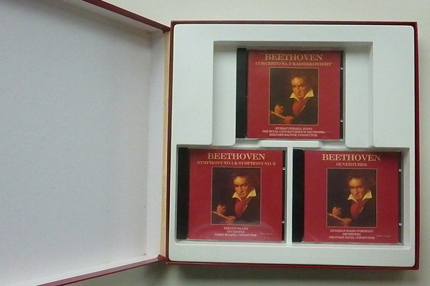 Ludwig van Beethoven - 3 CD Box + boek